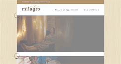 Desktop Screenshot of milagromidwesternspa.com